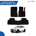 KIA Sportage 2019-21 Rubber Floor Matt - Black