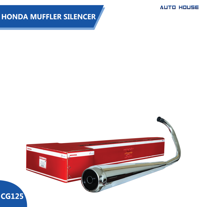 Muffler Exhaust Silencer CG125 Model before 2013 Genuine Atlas Honda