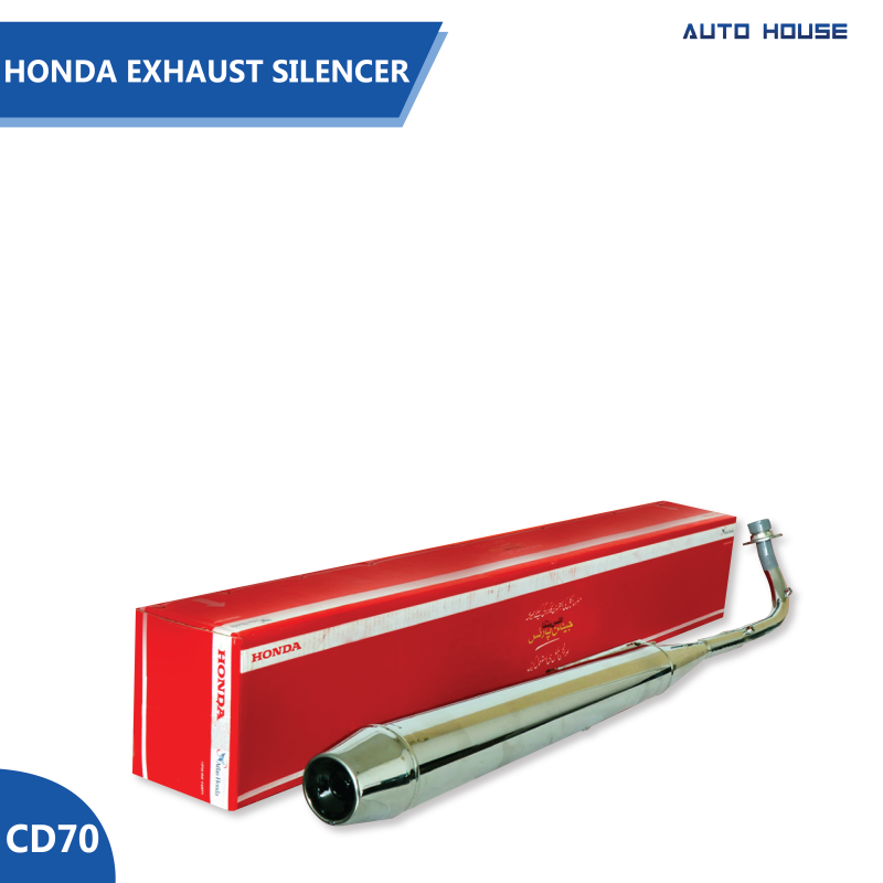 Muffler Exhaust Silencer CD70 Model 2013 Onwards Genuine Atlas Honda