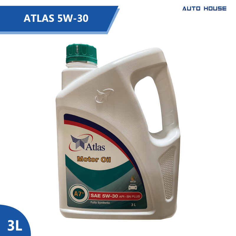 Atlas Motor Oil A7+ SN Plus 5W-30 Fully Synthetic 3L