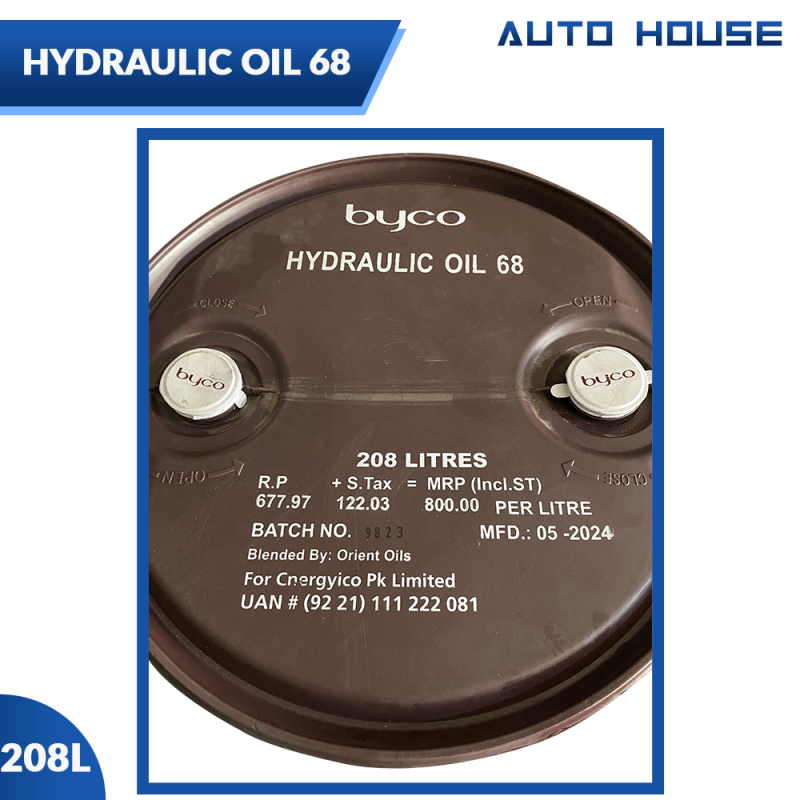 Byco Hydraulic Oil 68 Drum 208L