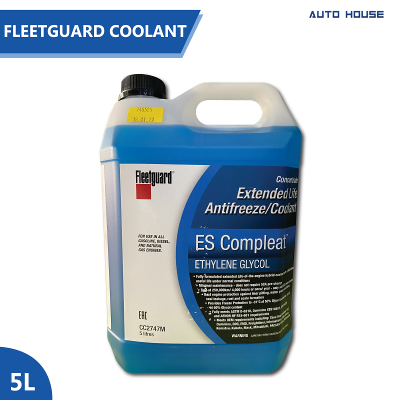 Fleetguard ES Compleat Antifreeze Coolant CC2747M 5L