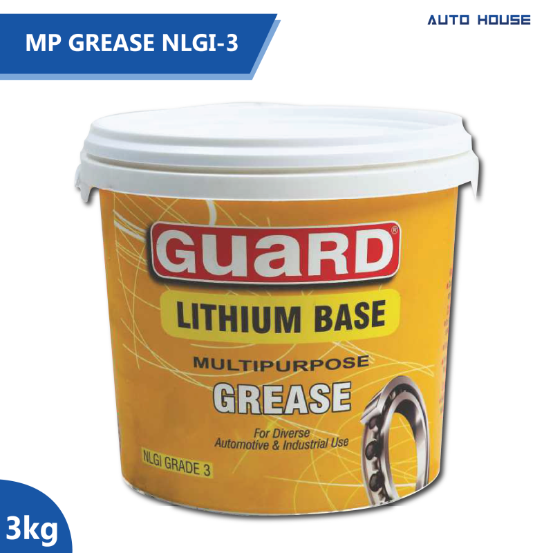 Guard Lithium Base MP NLGI-3 Grease 3kg