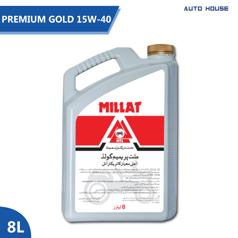 Millat Primium Gold CI-4/SL 15W-40 8L