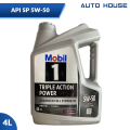 Mobil1 Triple Action Power Full Synthetic 5W-50 SP, ACEA A3/B4 4L