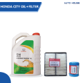 Honda City Genuine Oil SN 0W-20 + Genuine Oil & Air Filter