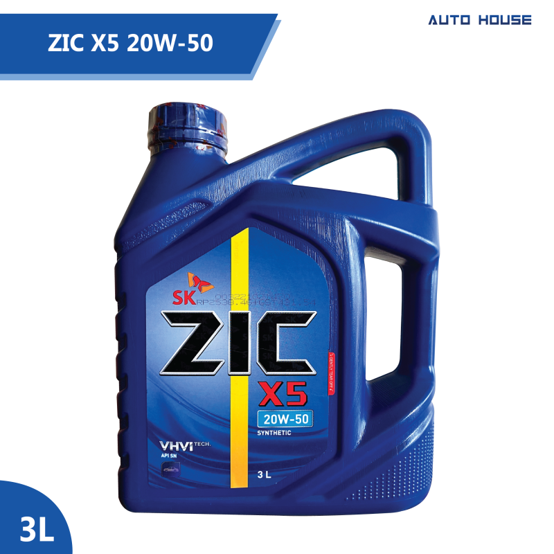 ZIC X5 SN 20W-50 3L